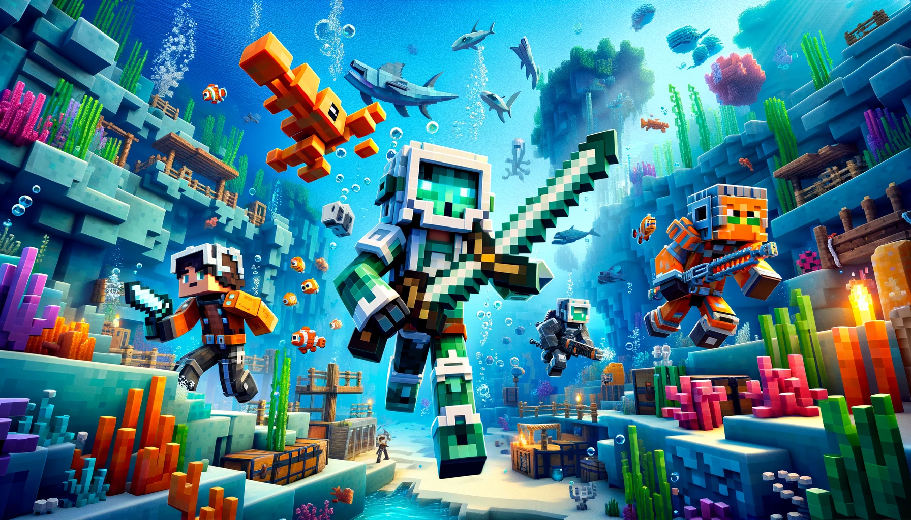 Can You Swim in Minecraft Dungeons? - GamerCentral